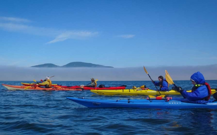 sea kayaking training for teens